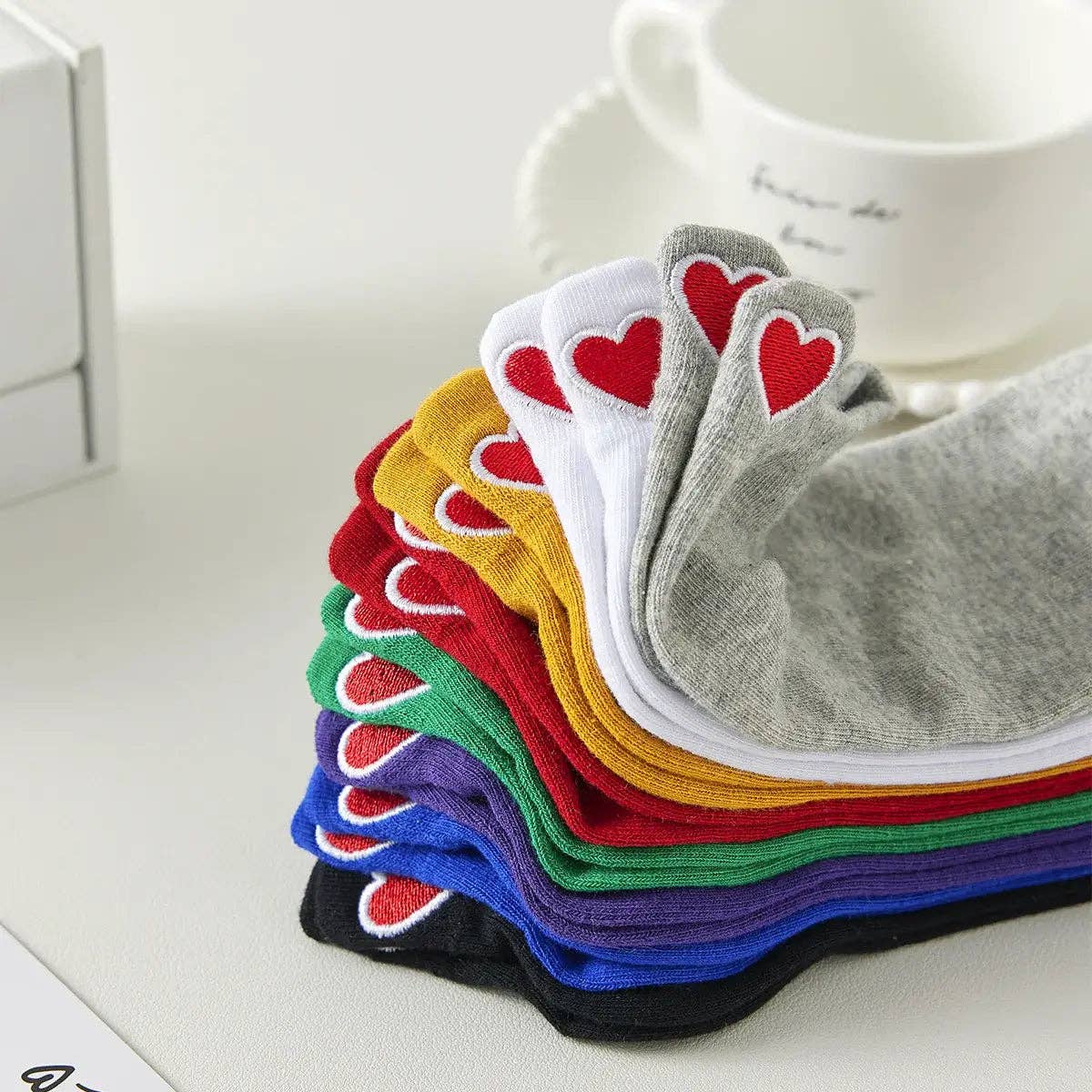 Chaussettes Languette Coup de Coeur Femme I 35-41